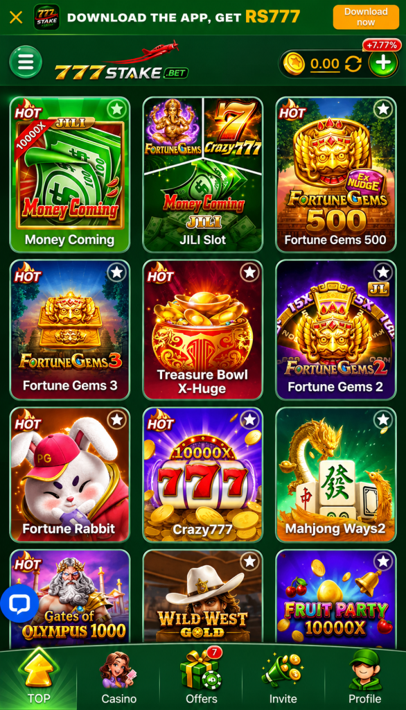 7777 STAKE Game