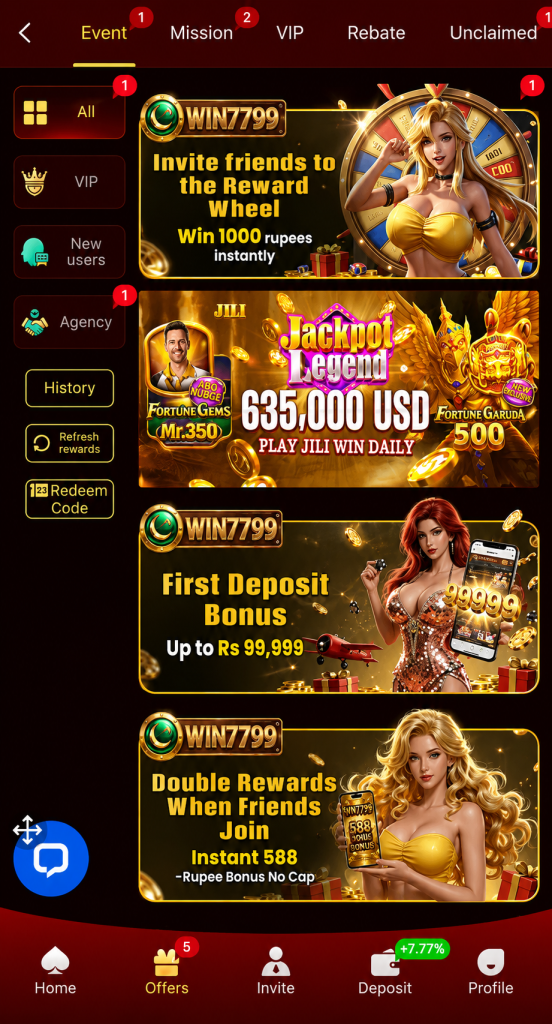 Win 7799 Game Login