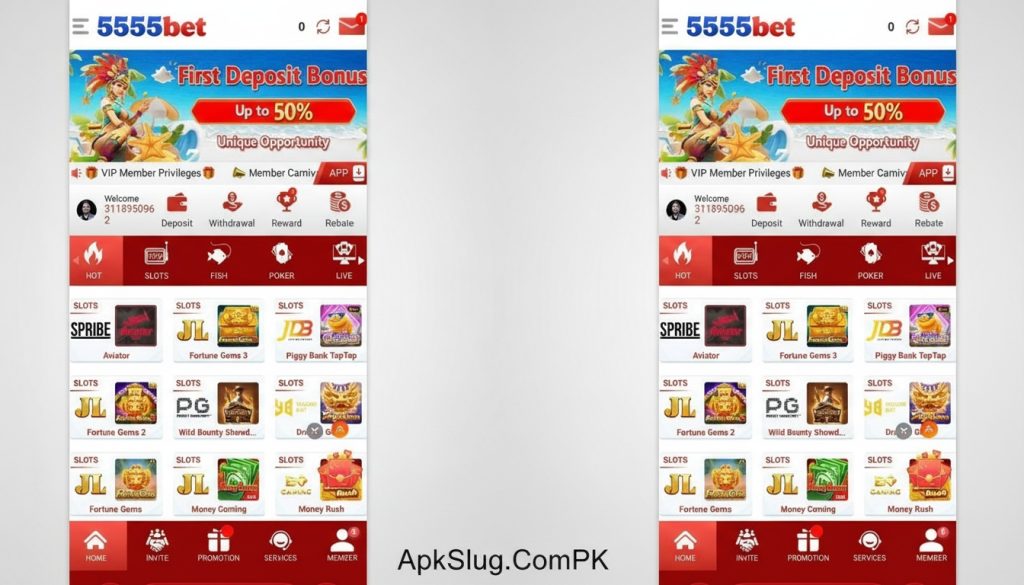 5555 Bet Game Image
