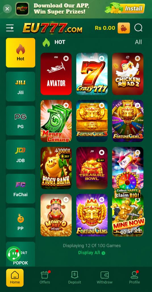 EU7777 Game